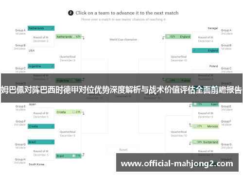 姆巴佩对阵巴西时德甲对位优势深度解析与战术价值评估全面前瞻报告